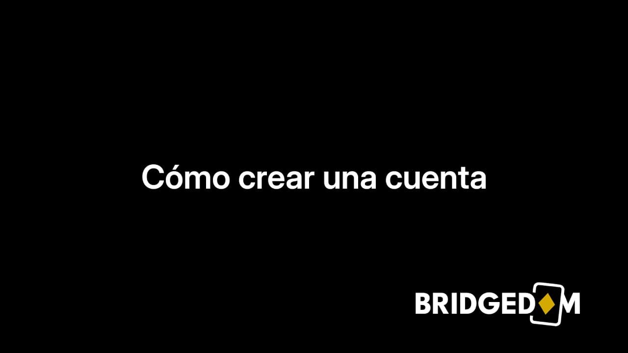 First steps in Bridgedom